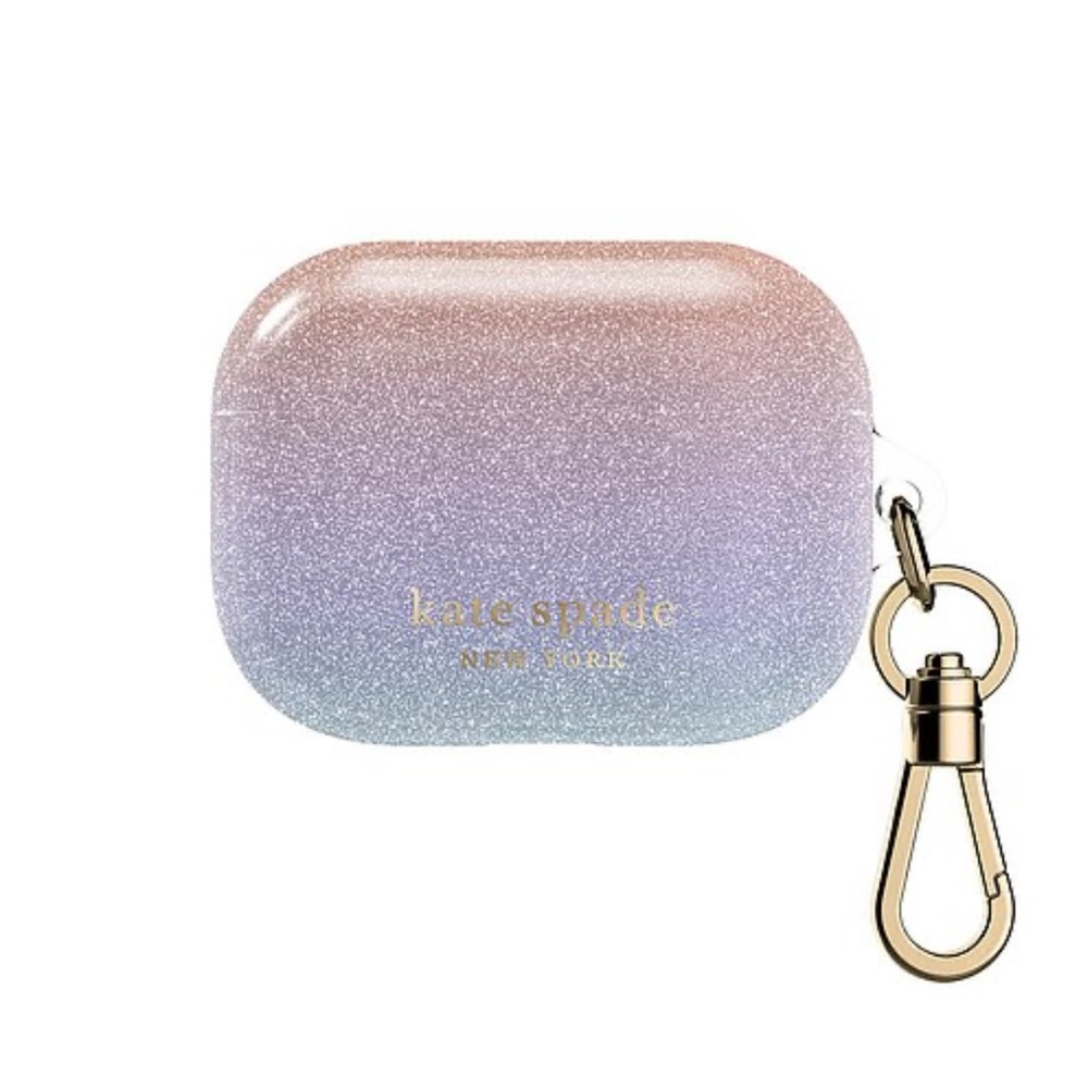 Kate Spade AirPods Pro Protective Case Ombre Glitter One Size